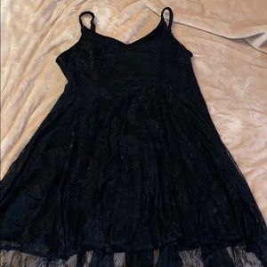Torrid black lace dress